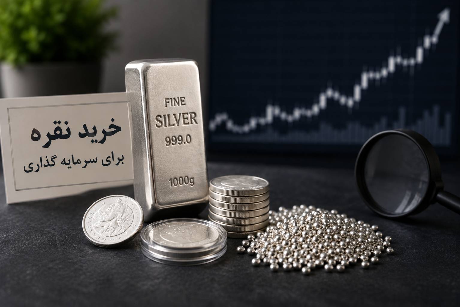 راهنمای خرید نقره برای سرمایه گذاری در سال ۱۴۰۵