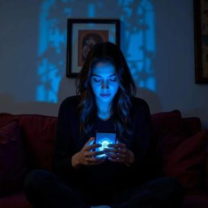 تاثیر نور آبی صفحه نمایش بر چشم و خواب