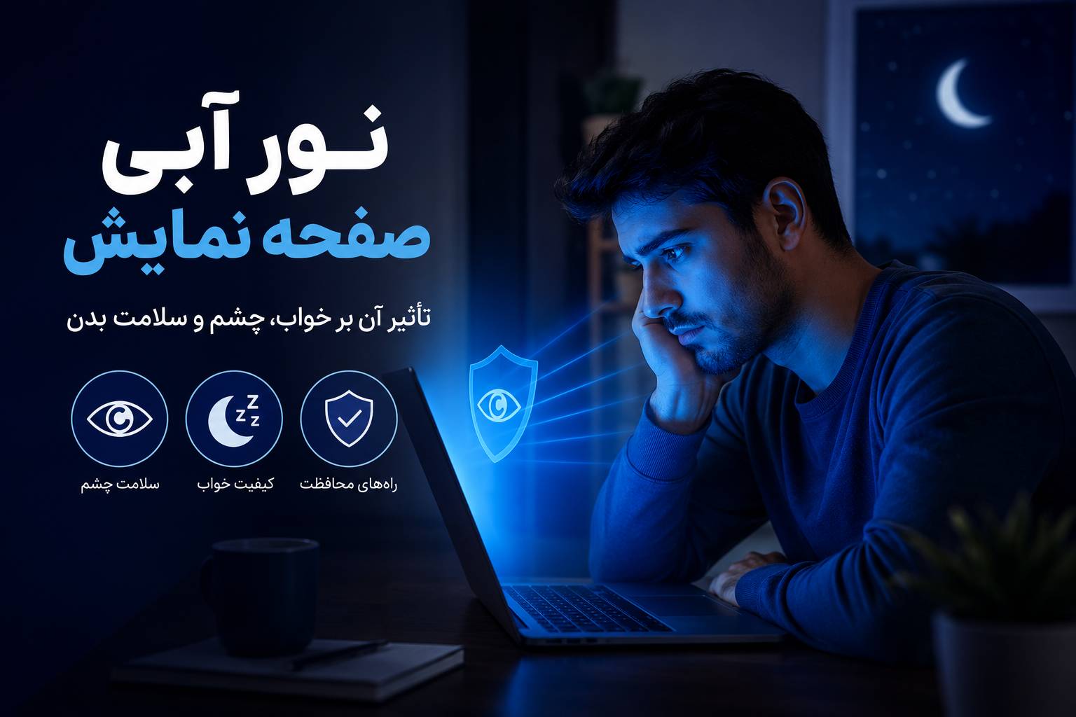 نور آبی صفحه نمایش چیست، چه مزایا و معایبی دارد؟